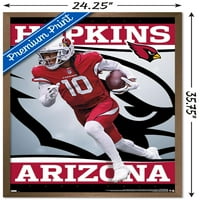 Arizona Cardinals-Zidni Poster DeAndre Hopkins, 22.375 34 Uokviren
