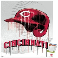Cincinnati Reds - Zidni kaciga za kacigu, 14.725 22.375