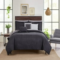 Mainstays Bed in a Bag, Grey, King