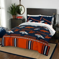 Denver Broncos krevet u torbi Set, Puna veličina, boje tima, poliester, Set