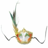 Izabrane ženske Flower Feather Lace maska za oči maskenbal Party Halloween kostim