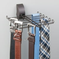 iDesign Classico zidna kravata i držač dodatne opreme od Bronze, kuke
