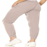 MINI MARILYN CRUB JOGGER 4-smjerni STRETNI ELASTIC ELASTIC pojačala četiri džepa jogger hlače