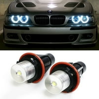 iJDMTOY 7000k bijele velike snage LED Angel Eyes prstenaste sijalice za BMW seriju