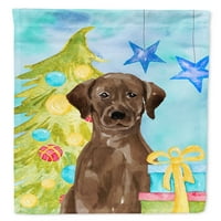 Carolines Treasures BB9400GF Chocolate Labrador Božićna zastava Vrt Veličina malog, višebojna