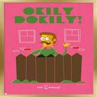 Geometrijski Zidni Poster Simpsons - Ned Flanders, 14.725 22.375