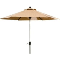 Cambridge Outdoor Legacy 9-Ft. Tabela Umbrella, Tan