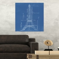 Eiffelov Toranj-Plakat Za Nacrte