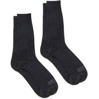 Prave Dickies muške Thermal Steel Toe Crew čarape, 2-Pack