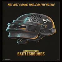 's Battlegrounds - Born Premium Poster and Poster Mount Bundle