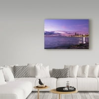 Zaštitni znak likovne umjetnosti' Violet Hour ' Canvas Art by NjR Photos