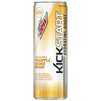 MTN Dew Kickstart Hidratantna Boost, Pinapple Narandžasta Mango, Fl Oz, Ct