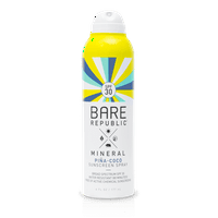 Bare Republic Mineral Pina-Coco sprej za zaštitu od sunca, SPF 30, Reef Friendly, Non-Aerosol, minutna vodootpornost,