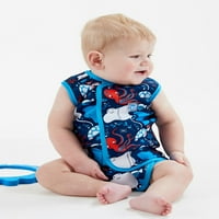 Splash About Boy's Baby Wrap Wetsuit Under The Sea 6 mjeseci