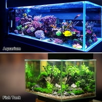 Unique Bargains Aquarium Artificial Plants Plastic for Fish Tank Decor Pink 5.12