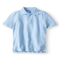 Prava školska uniforma za dječake kratki rukav Pique Polo majica, veličine XS-XL