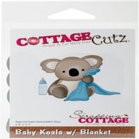 CottAgEcutz dies-baby koala w pokrivač