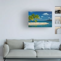 Plaža Dennisa Fratesa 20 ' Platnena Umjetnost