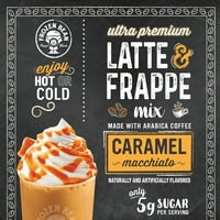 Ultra-Premium Karamel Macchiato Latte & Frappe Piće Sa Smrznutim Grahom Mi PK