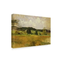 Zaštitni znak likovne umjetnosti' pejzažna studija ' platnena Umjetnost Johna Henryja Twachtmana