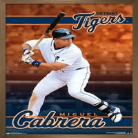 Detroit Tigers-Zidni Poster Miguel Cabrera, 22.375 34