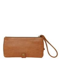 Time and Tru Maisie Flap Wristlet