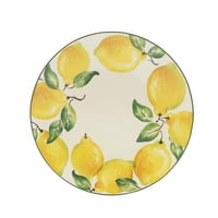 Mainstays Fruit Collection Lemon 12-Dijelni Keramički Set Posuđa, Walmart Exclusive