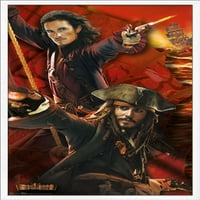Disney Pirates of the Karipski: na svijetu - Duo zidni poster, 22.375 34