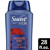 Suuve Muškarci Sportski tjelesni pranje mirisa za pranje tijela i gel za tuširanje za svakodnevnu upotrebu,