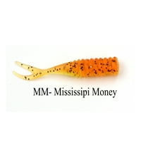 Jenko Mermaid Jig 2.5 Mississippi Money 15pk mamac za pecanje od meke plastike