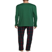 Aeropostale muški poklon poklon pidžama Set odjeće za spavanje, 3 komada, veličine S-XL
