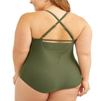 Ženski Jednodijelni kupaći kostim Plus veličine