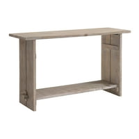 Alaterre Namještaj Castleton Mango Wood 52 W Console, Driftwood