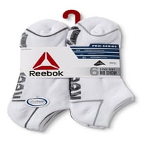 Reebok Muška Pro serija bez čarapa, 6 pakovanja