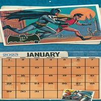 Trends International DC Comics Batman Collector's Edition Calendar & Pushpins