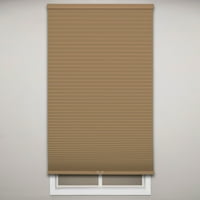 Regal Estate , Cordless Blackout Eco Honeycomb Shade, Latte, 50W 48L