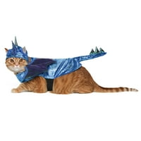 Živahan život kostim psa za Noć vještica i kostim mačke: Zmaj, veličina S