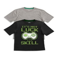 Wonder Nation Boys Saint Patrick Dan grafički kratki rukav T-Shirt veličine 4 - & Husky
