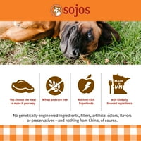 Sojos Mix-A-Meal originalni recept Pre-mi suha hrana za pse, 2. Torba Za Funtu