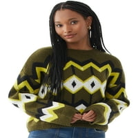 Scoop ženski džemper za Geo uzorke