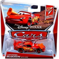 Disney Cars serije Munja McQueen sa Cone Diecast automobilom
