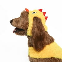 Živahan život kostim psa za Noć vještica i kostim mačke: piletina, Veličina M