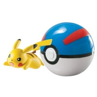 Slatki i zabavni Pikachu i Plavi Set igračaka za Pokeball