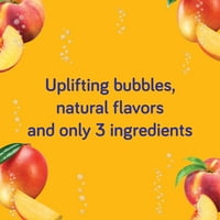 Nestle Splash Gazirano Piće Sa Ukusom Vode, Mango Peach 16. oz. Plastična Flaša, Pakovanje Od 6 Komada