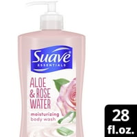Sueve Essentials hidratantni tečno tijelo pranje aloe & rosewater, oz