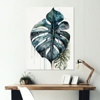 Designart Philodendron List V Platno Zid Art