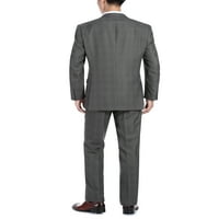 Muška odijela Regular Fit 2-dijelni prozorski kombinezon za muškarce poslovno Casual odijelo sako sako i