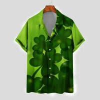 St.Patricks Day Havajske majice za muškarce Atletska majica Školska majica Estetska majica Tipke za majicu