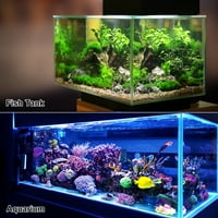 Unique Bargains Aquarium Plastic Artificial Fish Tank Plants Decor 11.81