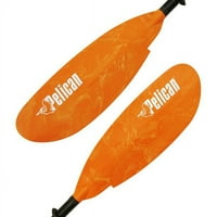 Pelican Sport-Poseidon Kayak veslo - narandžasto-Aluminijumska osovina sa Stakloplastikom ojačanim polipropilenskim